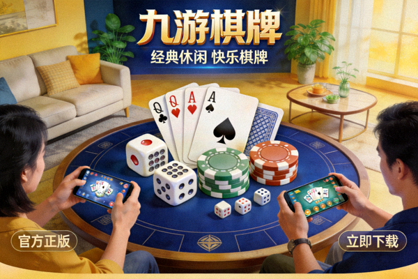 九游棋牌经典休闲棋牌游戏官方宣传图